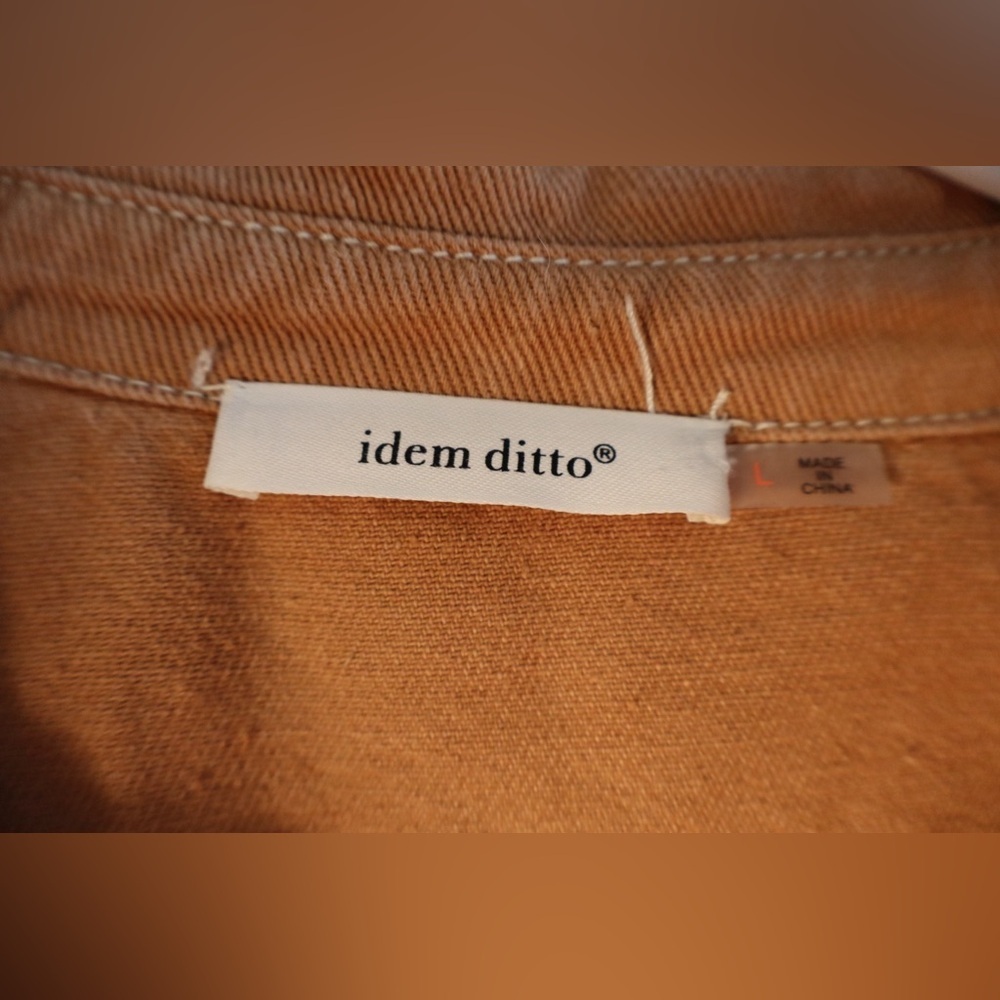 Idem Ditto Belted Utility Shirt Jacket - Picture 3 of 4